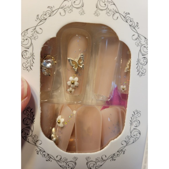 Press On Nails Lot Of 54 Packs Of Nails New Random Shapes And Sizes - Picture 13 of 16